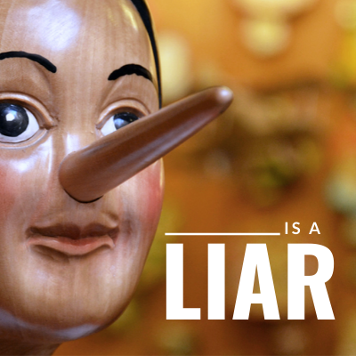 ___ is a Liar message